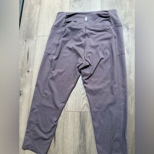 FP Movement Breathe Easy Leggings Mauve Dusty Plum Size Medium w/ Pockets